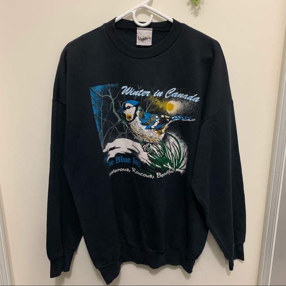 Vejee’s Vintage Unique Graphics CrewNeck 50% Cotton Y2k SweatShirt - Picture 2 of 16